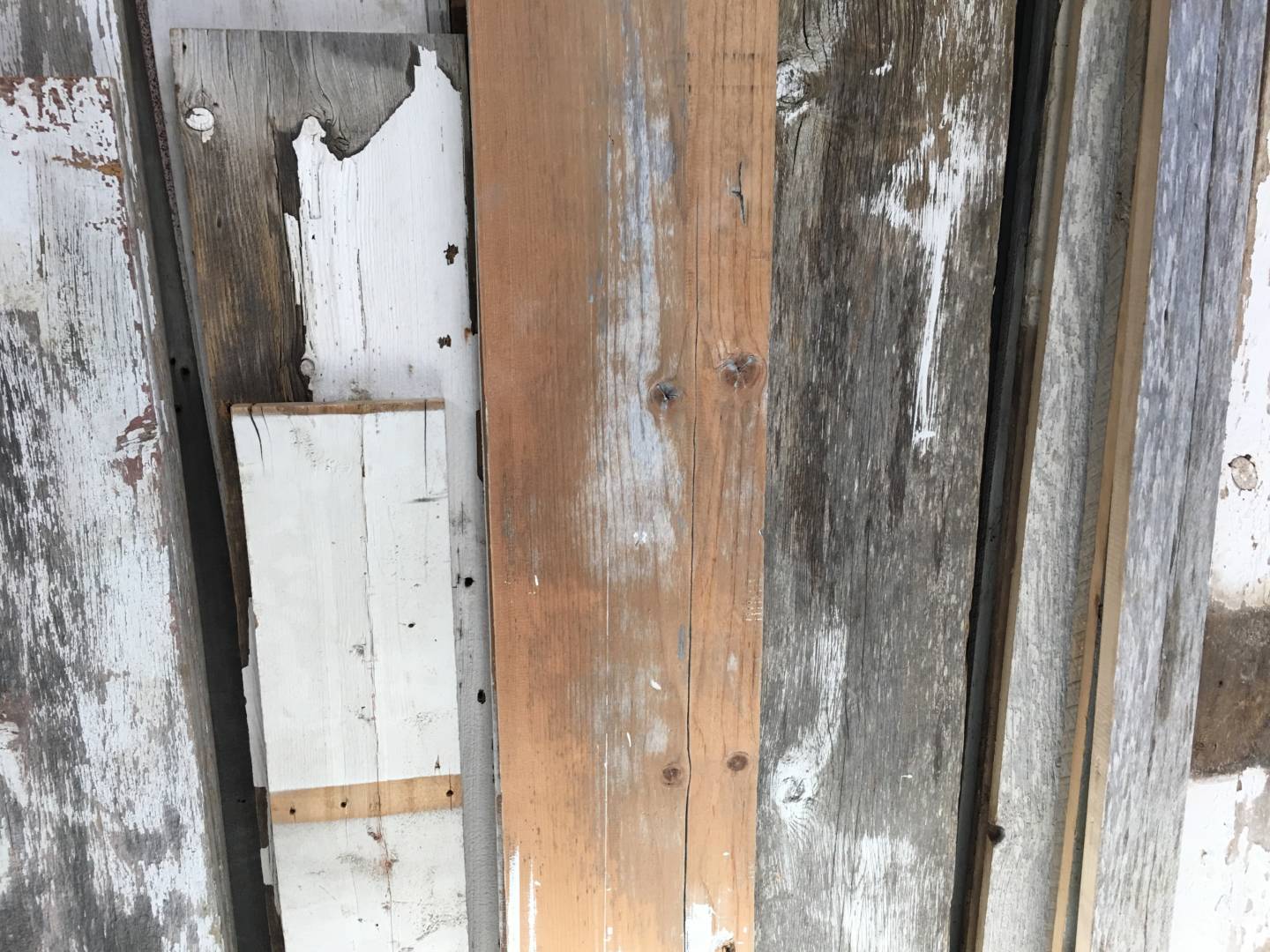 White Barn Siding