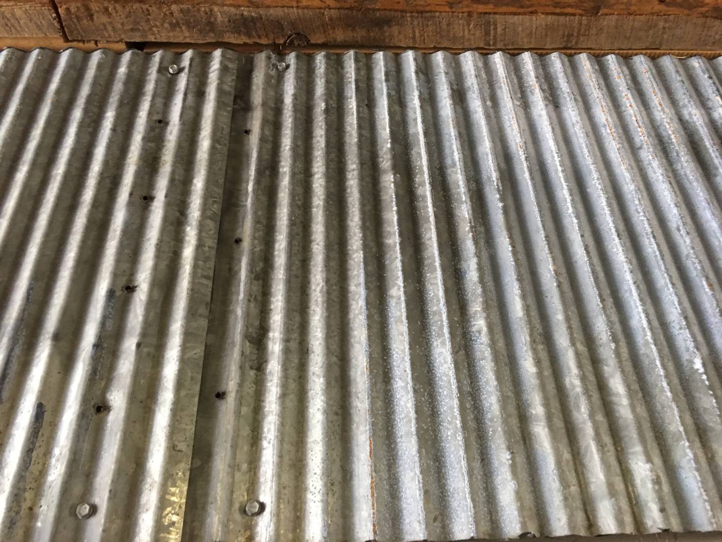 Corrugated Metal Clean