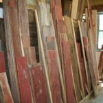 Barn Boards in Showroom