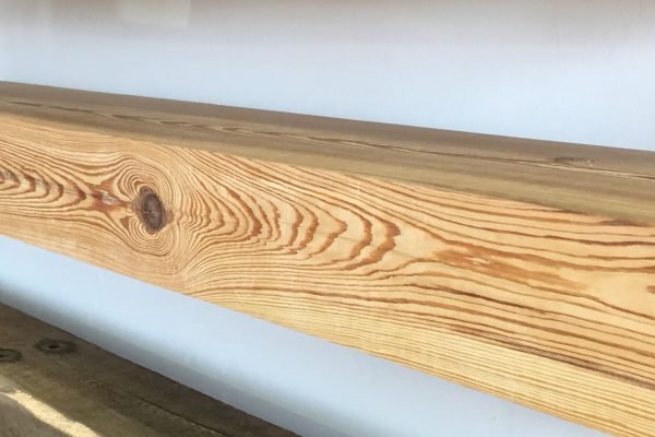 Heart Pine Mantel